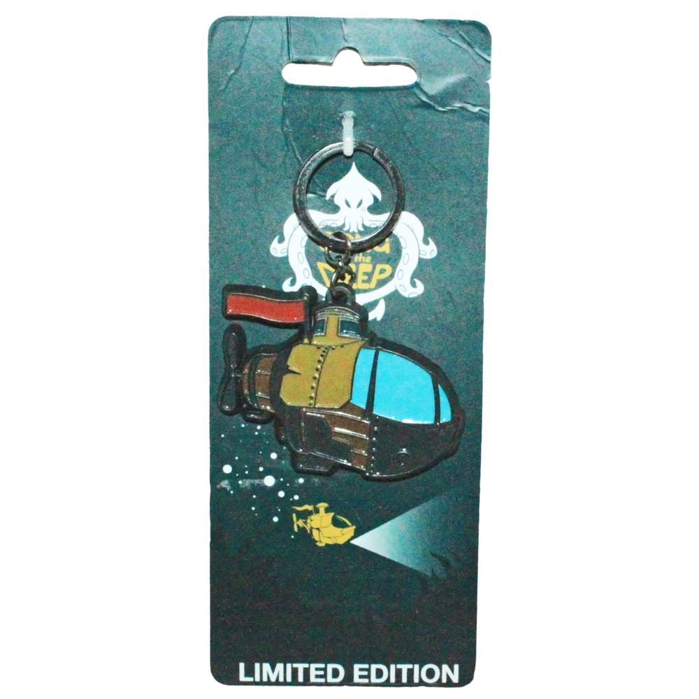 Vintage Song Of The Deep Metal KeyChain Jewelry 2016 - From Video Game